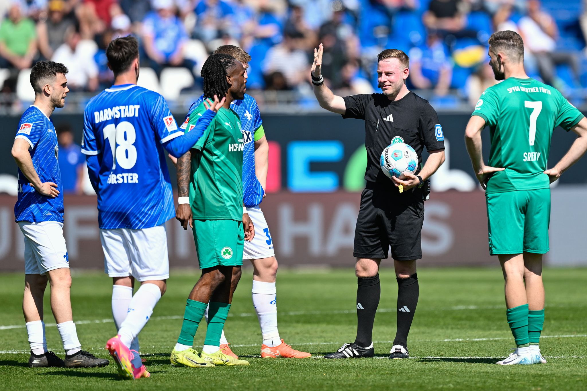Medizinische Notfälle bei Darmstadt gegen Fürth