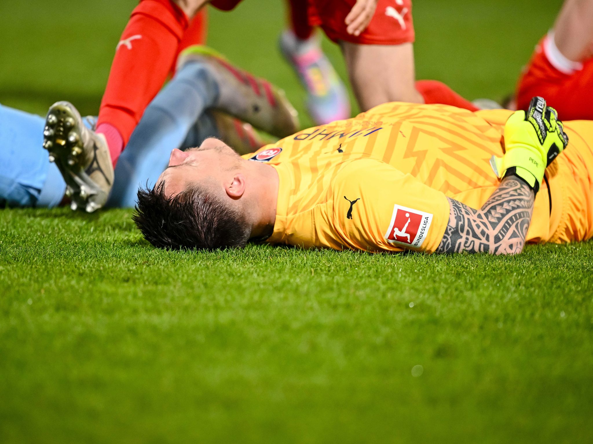 Heidenheim-Torwart Müller erleidet Gehirnerschütterung