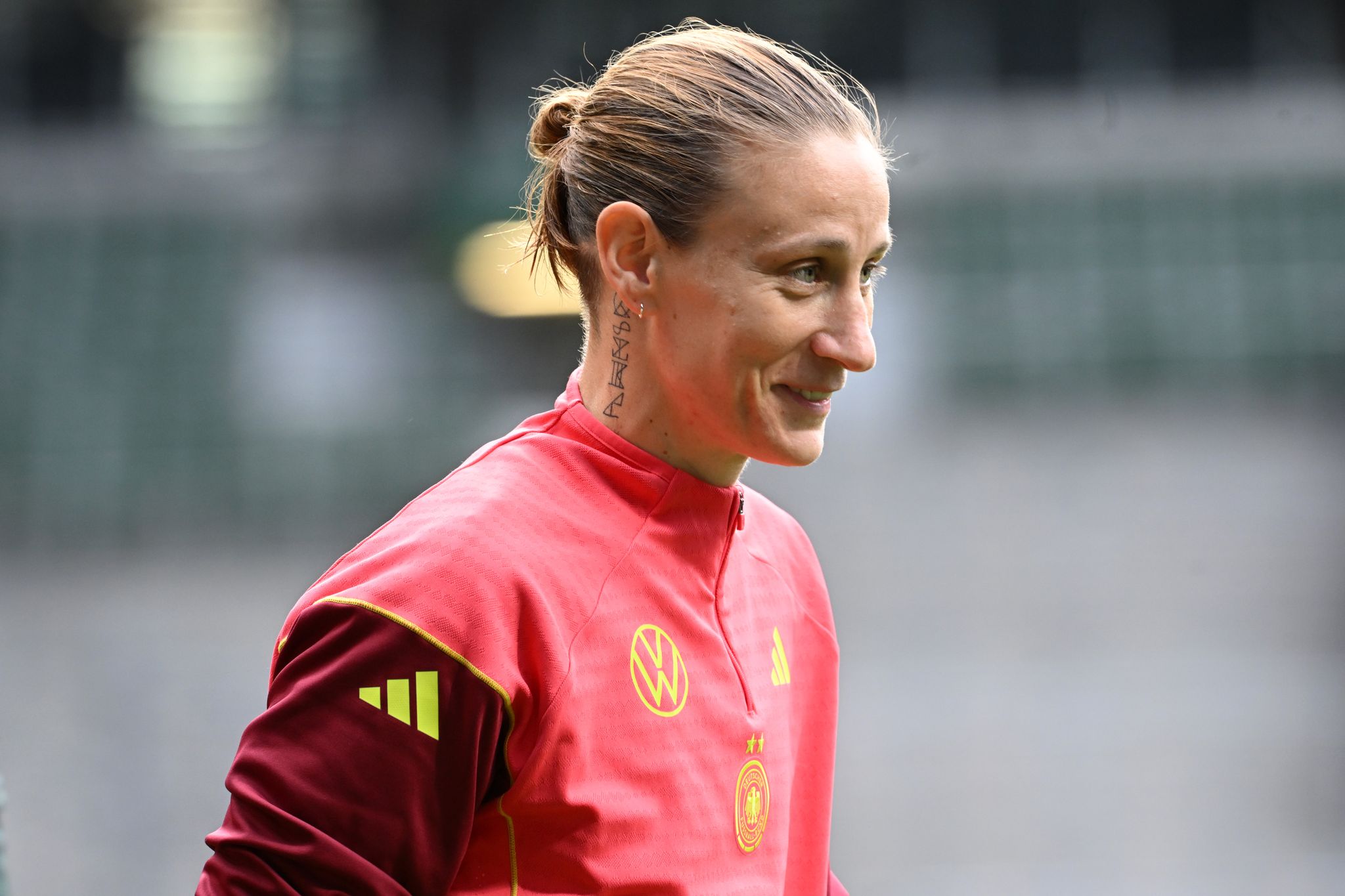 Torhüterin Berger als Letzte bei DFB-Frauen eingetroffen