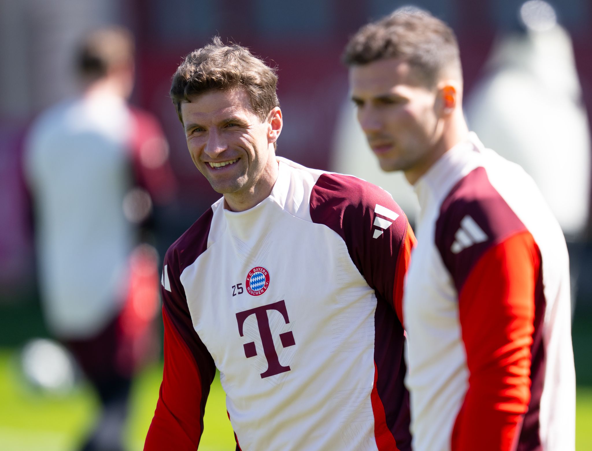 Bericht: Thomas Müller hält sich beim FC Bayern fit