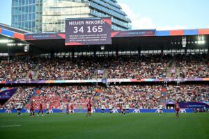 Zuschauer-Rekord bei Fußball-EM in der Schweiz