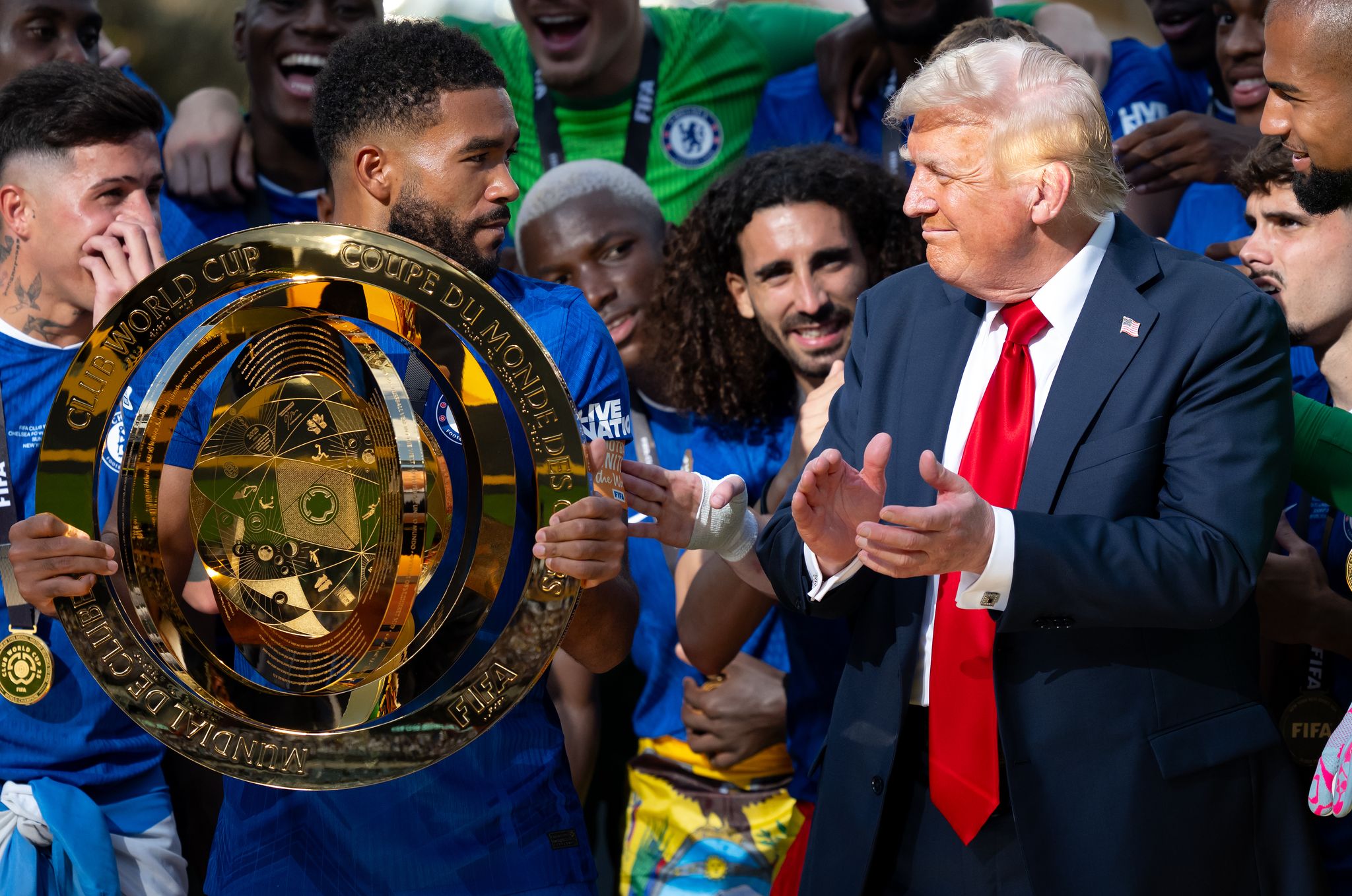 Cucurella hatte bei Club-WM wegen Trump «die Hose voll»