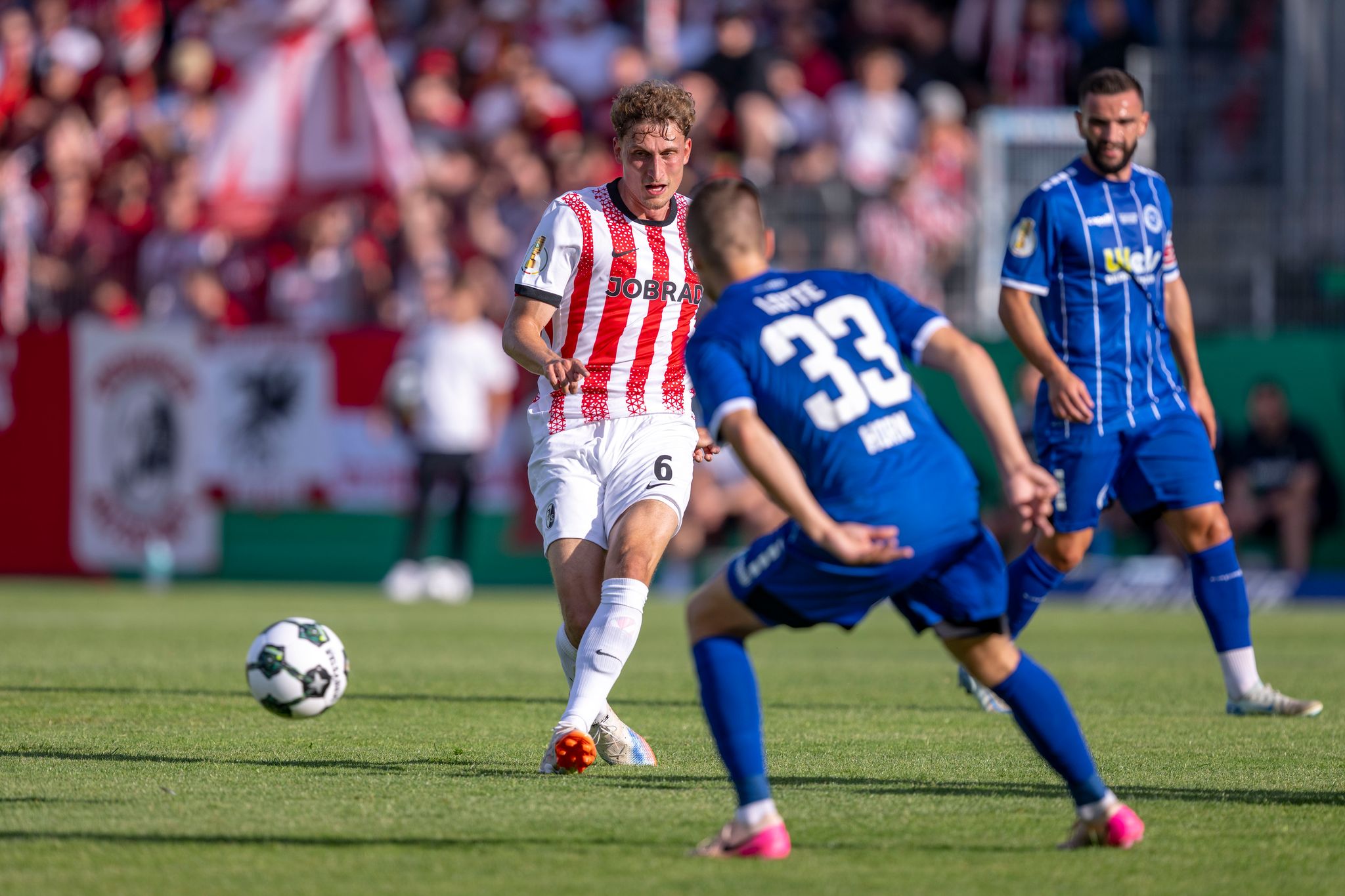 Nach Geduldsspiel: Freiburg erreicht in Lotte nächste Runde