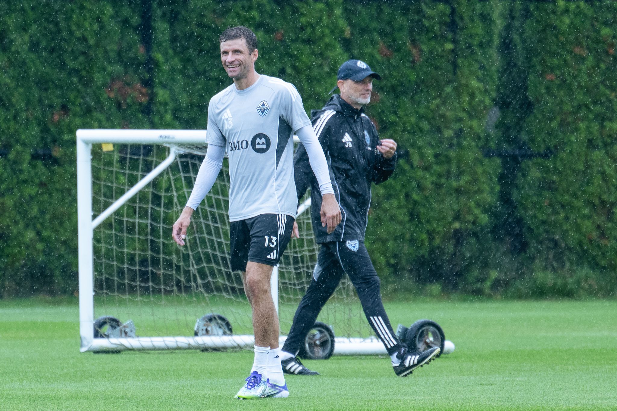 Thomas Müller in Vancouver: Wie das erste Training lief