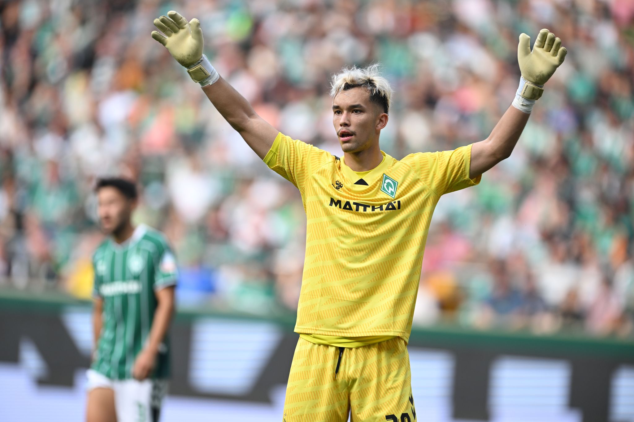 Werder-Torwart Mio Backhaus fällt in München aus