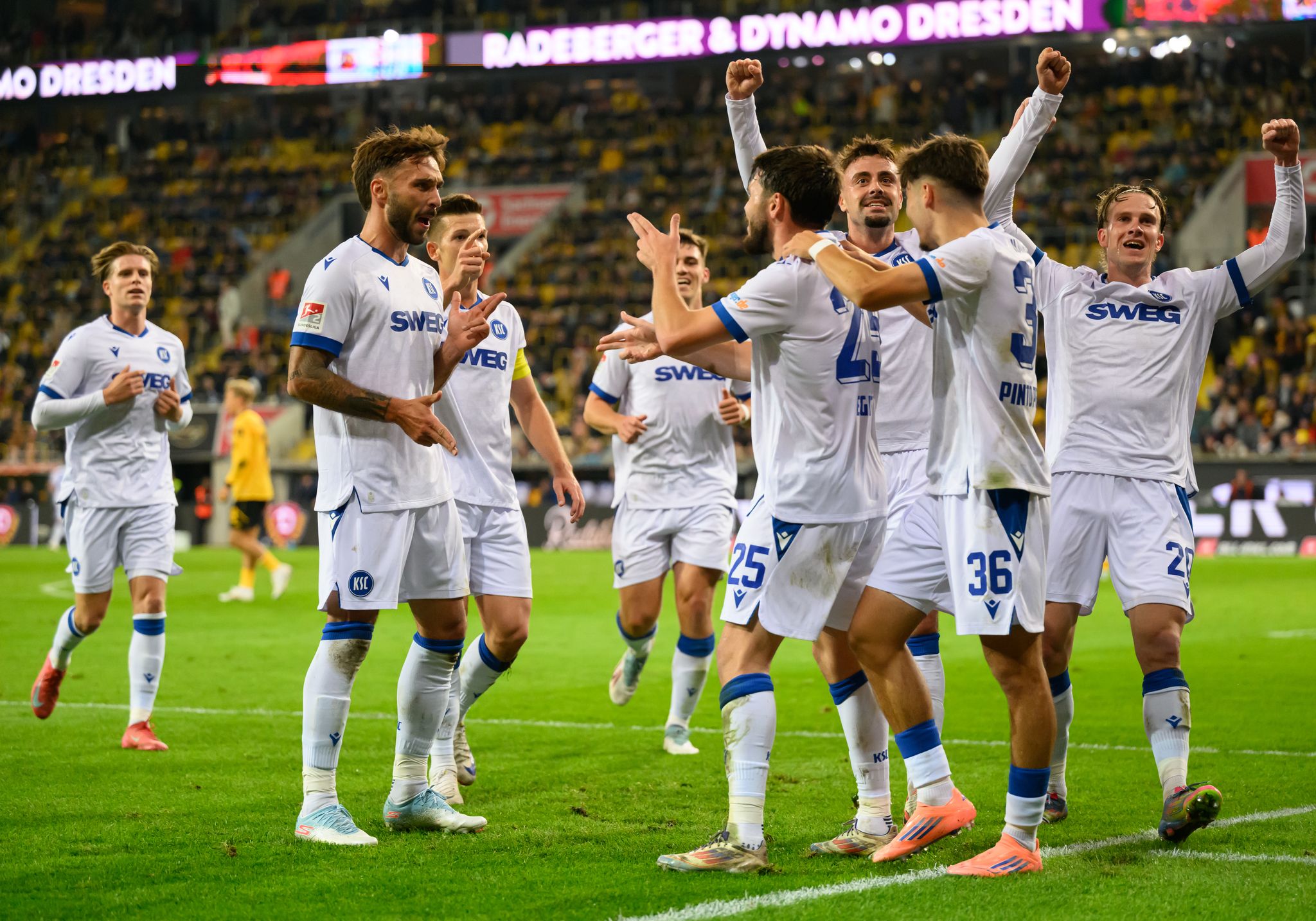 Karlsruher SC verschenkt Auswärtssieg in Dresden