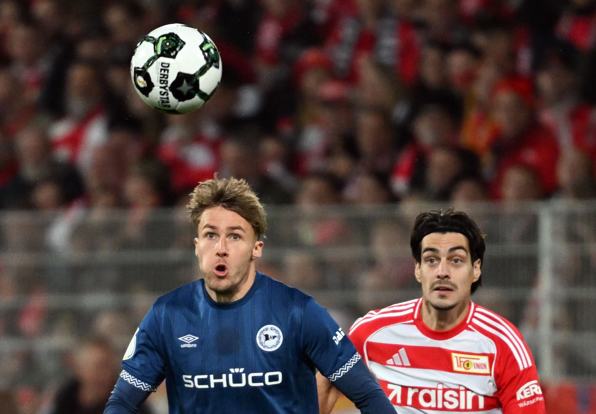 Union mit Zittersieg gegen Pokal-Schreck Bielefeld Union mit Zittersieg gegen Pokal-Schreck Bielefeld