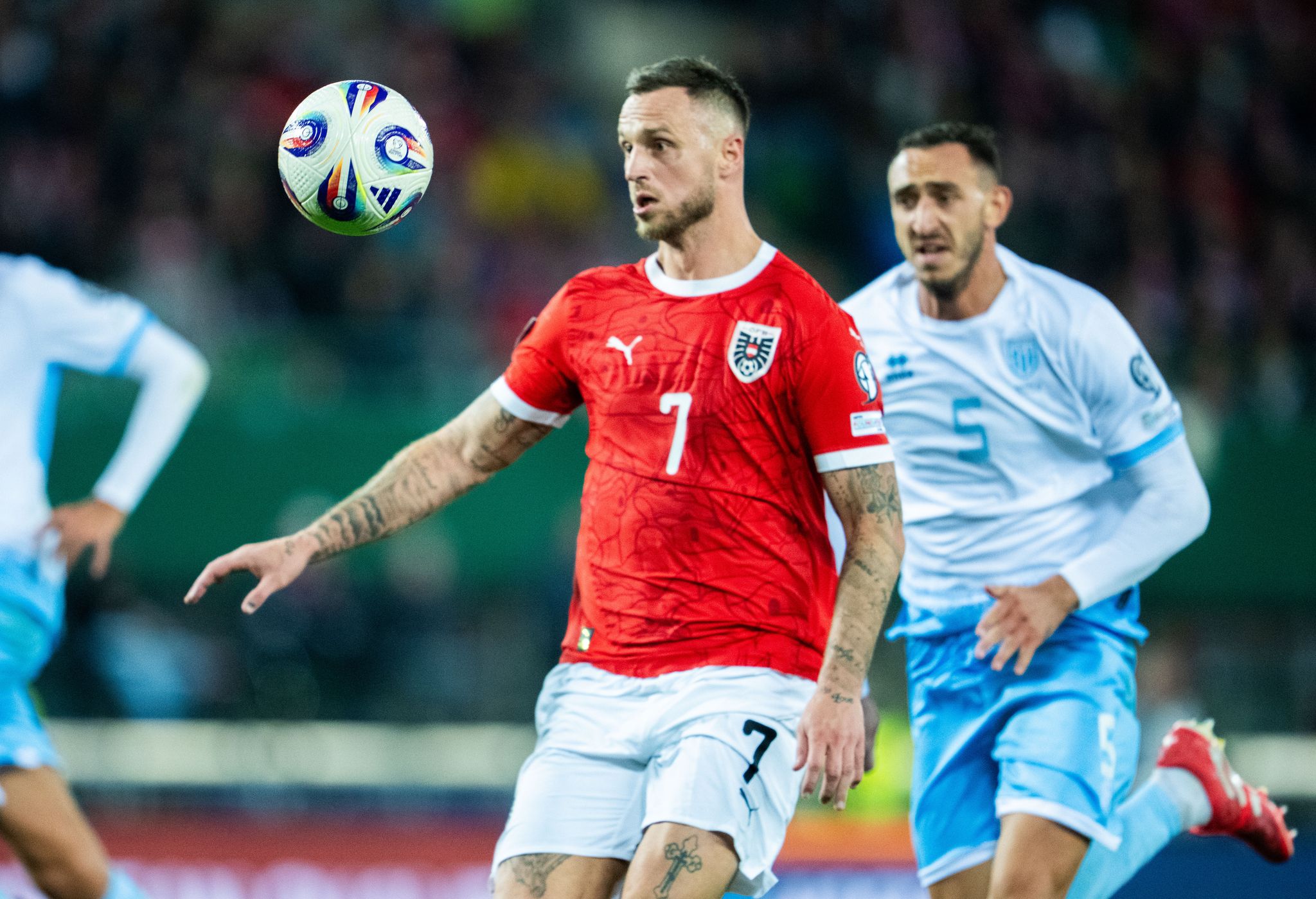 Besser als Polster: Arnautovic mit Torrekord für Österreich Besser als Polster: Arnautovic mit Torrekord für Österreich