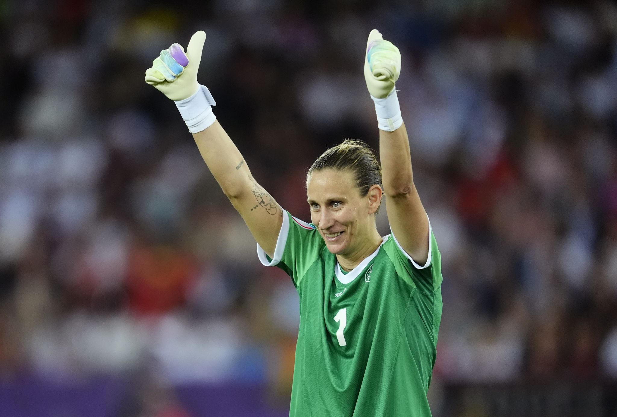 Ann-Katrin Berger holt Titel in der US-Frauen-Fußballliga Ann-Katrin Berger holt Titel in der US-Frauen-Fußballliga