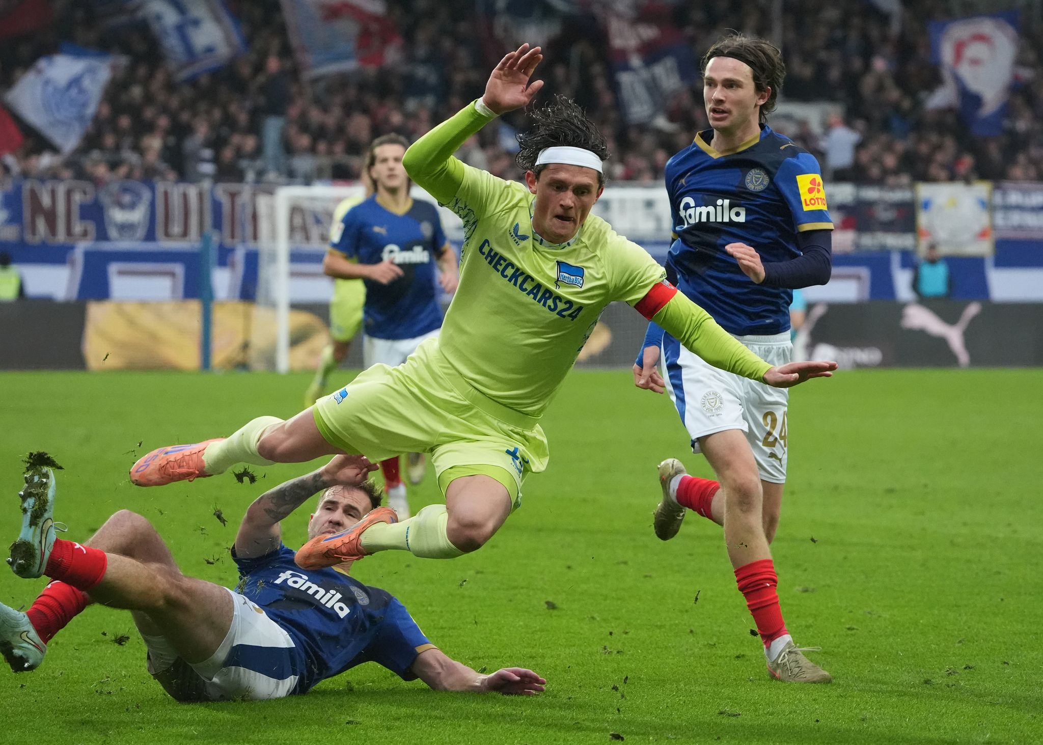 Hertha baut Erfolgsserie durch 1:0 in Kiel aus
