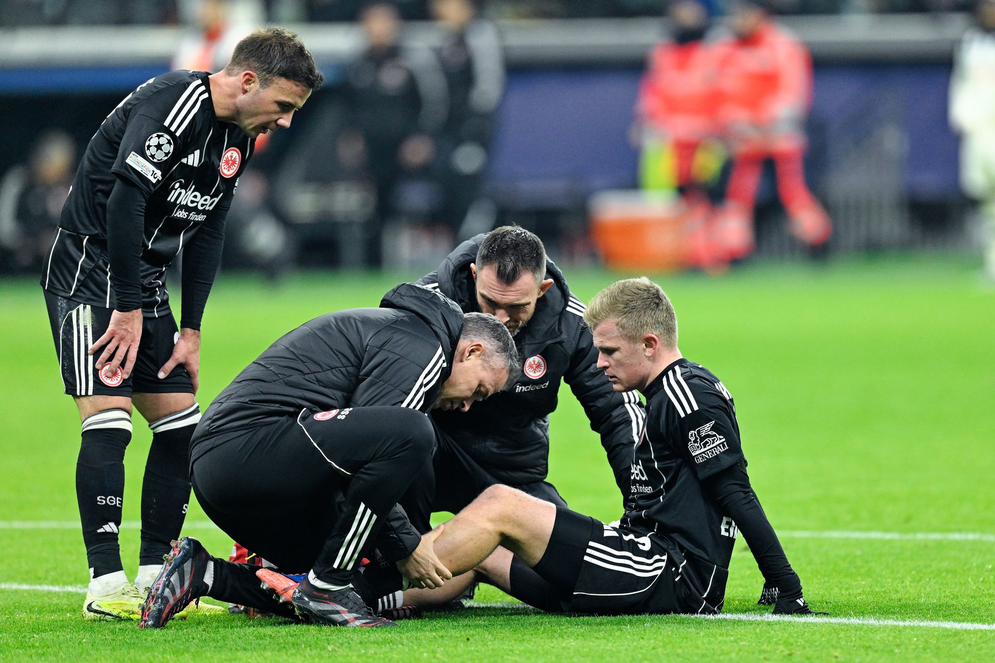 Frankfurts Burkardt fällt für den Rest des Jahres aus Frankfurts Burkardt fällt für den Rest des Jahres aus