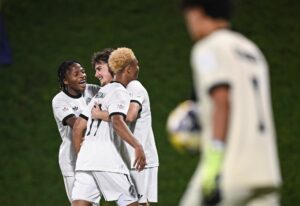 U17-Fußballer bei WM mit Schützenfest weiter