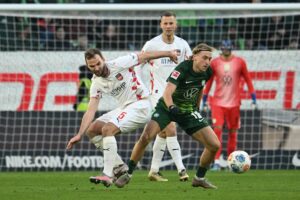 1:1 in Wolfsburg: Heidenheim springt auf Relegationsplatz