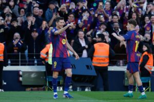 Lewandowski und Yamal treffen: FC Barcelona bleibt vorn
