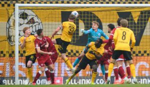Zwei Standardtore: Dresden gegen Bielefeld endet remis